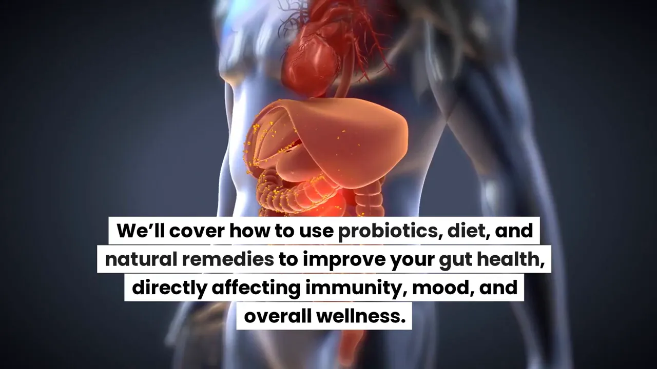 Probiotics and diet improving gut health and immunity