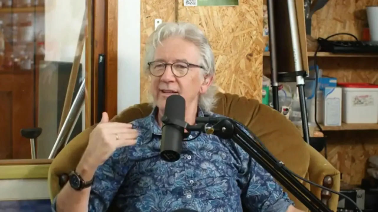 Patrick sharing his emotional story of transformation