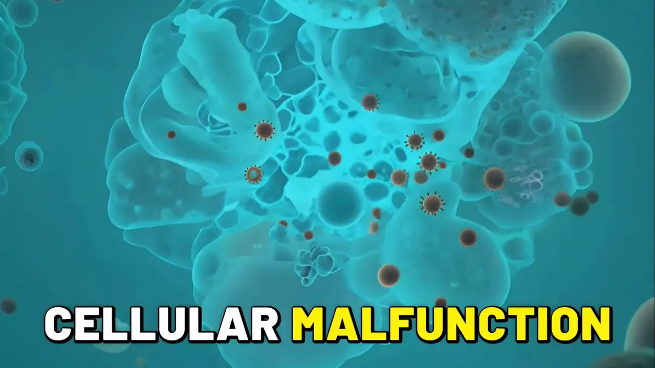 Cellular malfunction concept illustration